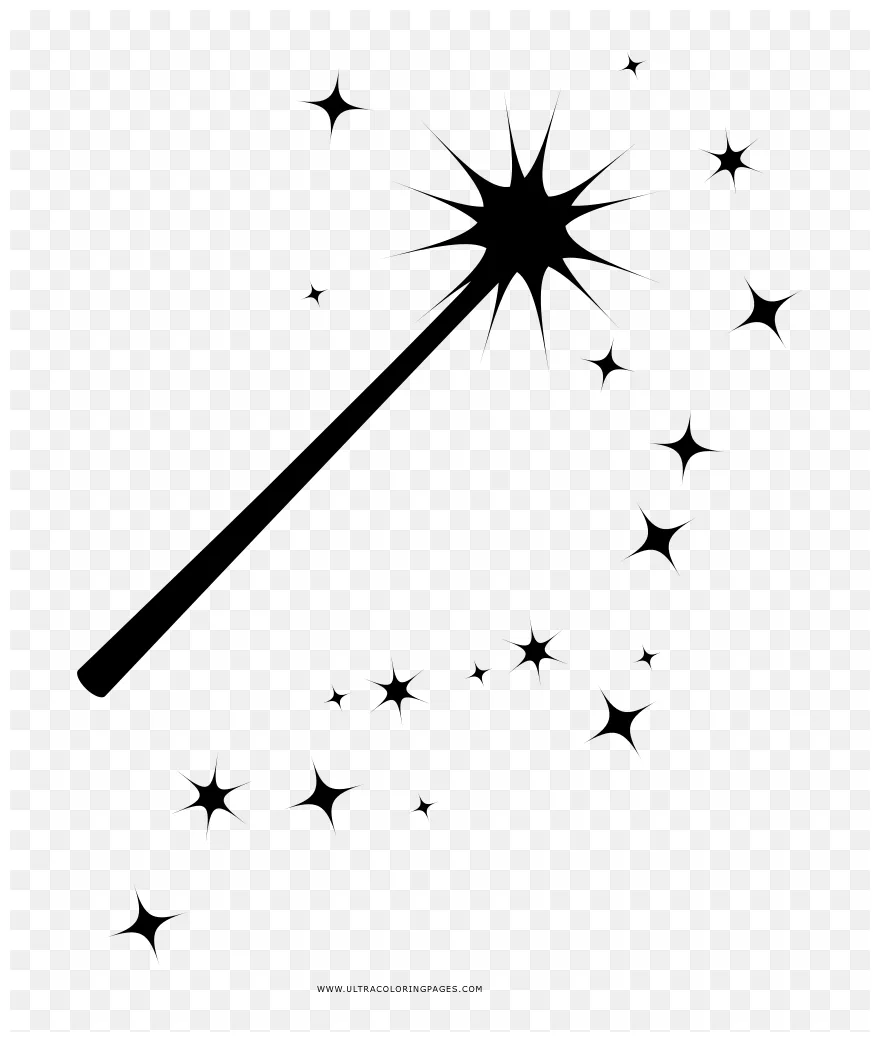 Transparent magic wand png , png
