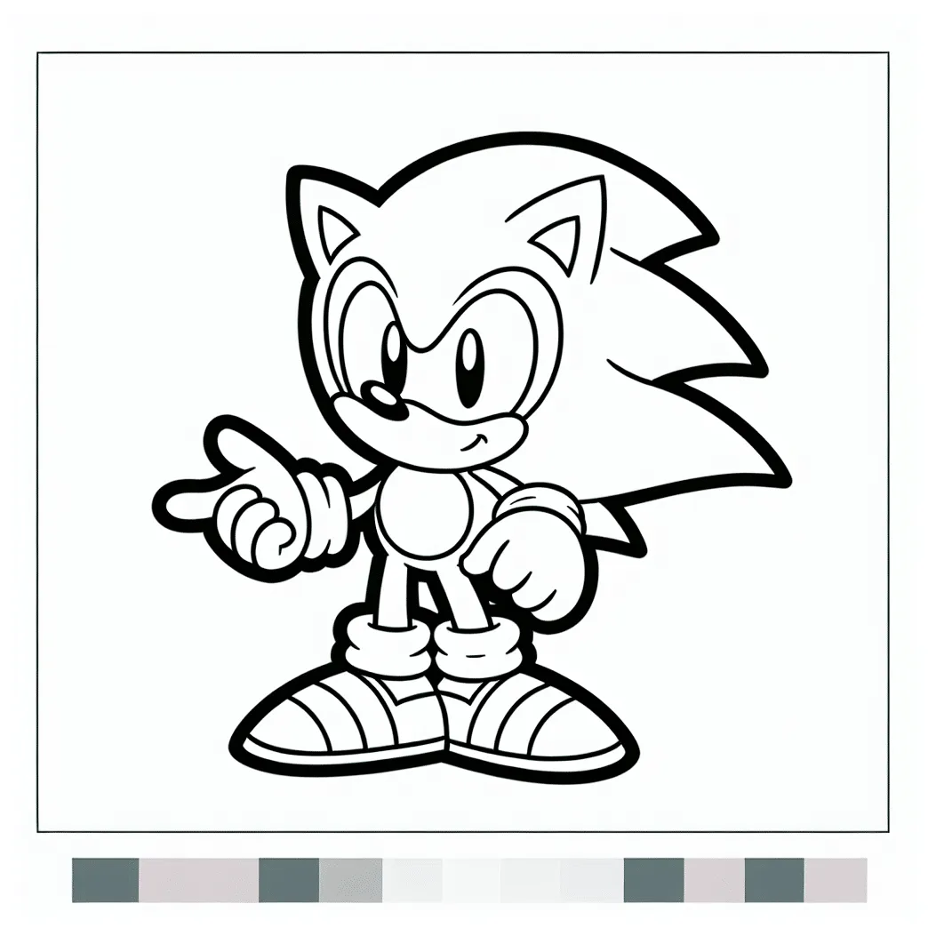 Cartoon gogo coloring