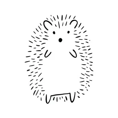 Hedgehog illustration coloring page s browse 2,384 s