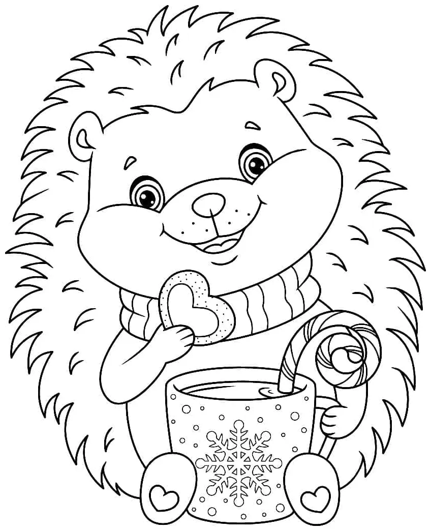 Hedgehog coloring pages coloringlib