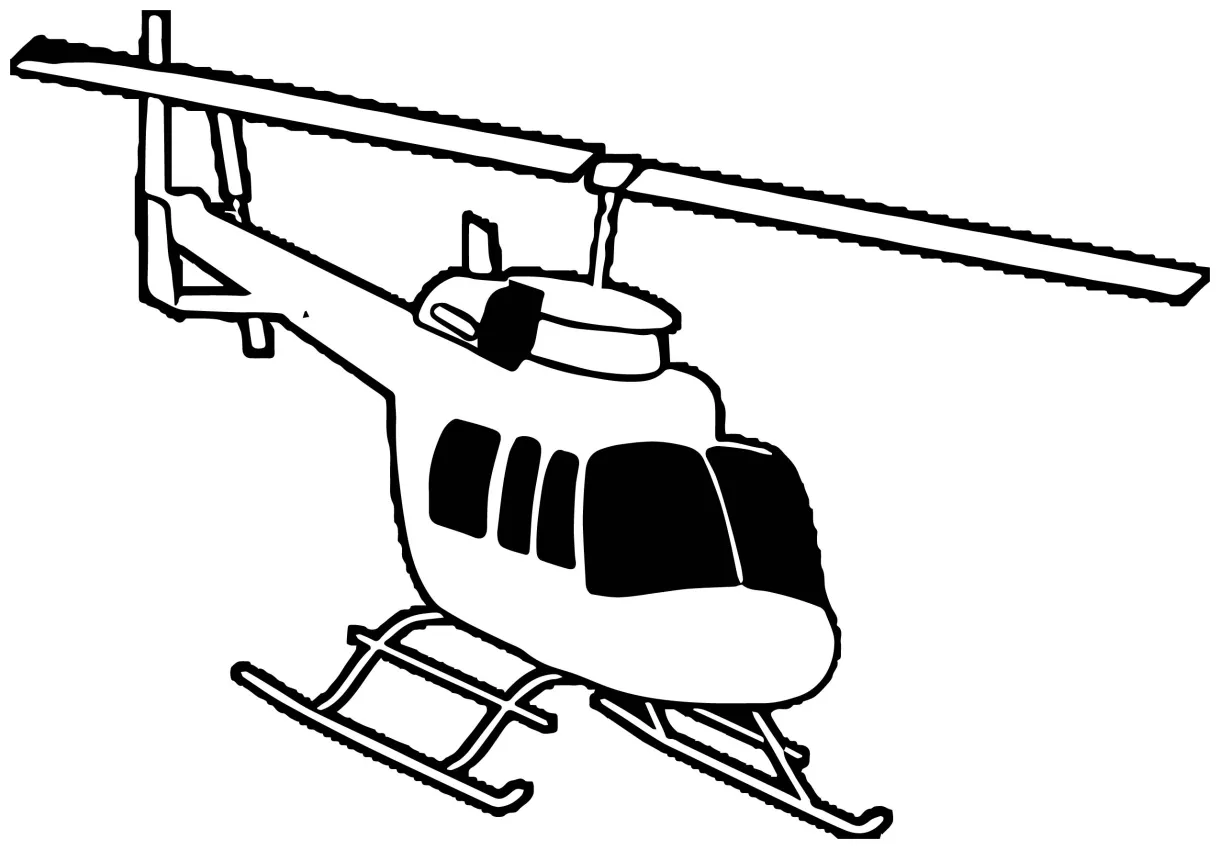 Helicopter Coloring Page 50 | Wecoloringpage.com