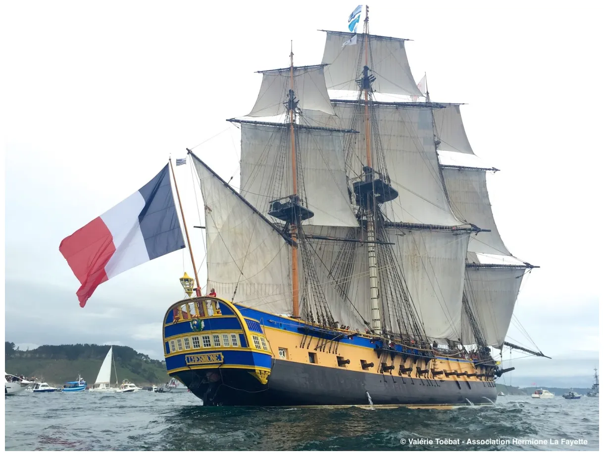 Programme / l'hermione a rendez-vous à saint-malo avant brest 2016