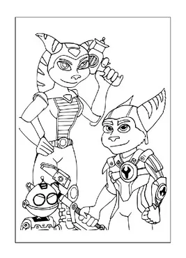 Sidekick coloring pages