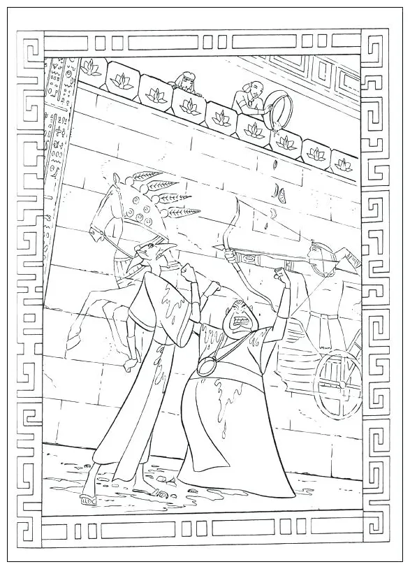Hieroglyphics Coloring Pages at GetColorings.com | Free printable