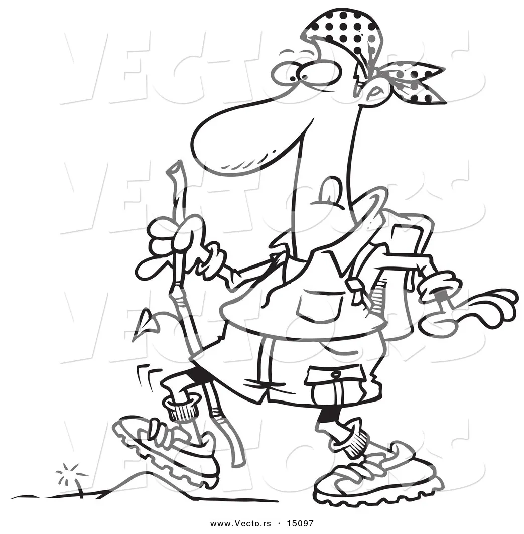 Hiking Coloring Pages at GetColorings.com | Free printable colorings