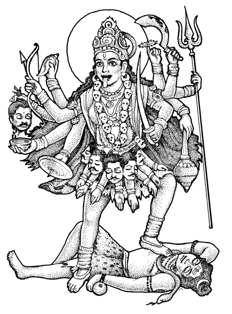 Hindu god coloring play free coloring game online