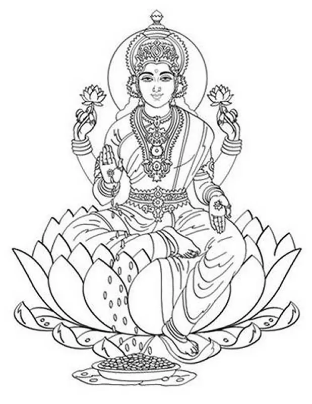 Pictures of hindu gods for coloring pages