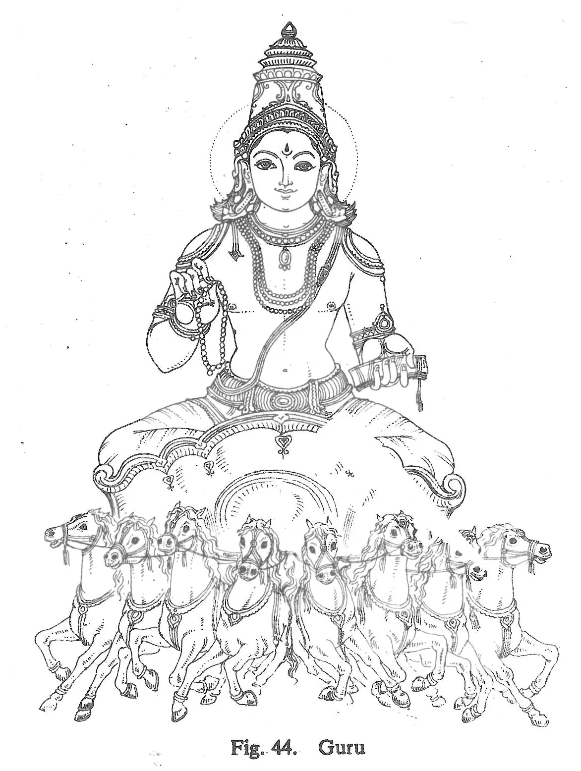 Hindu goddess coloring page sketch coloring page