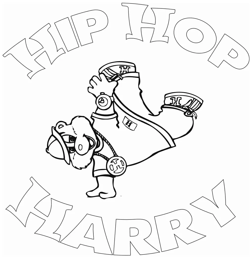 Hip hop dance coloring pages at getcolorings free printable