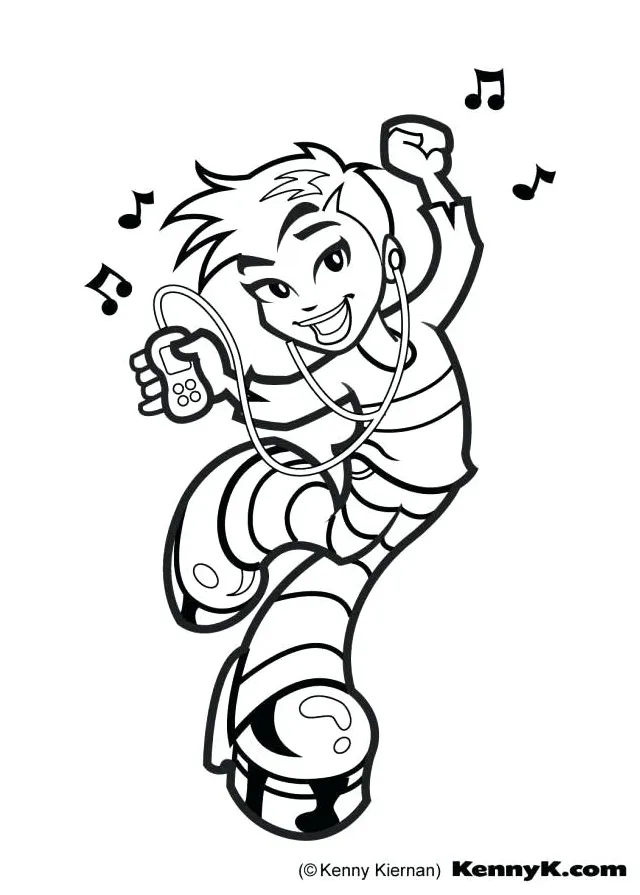 Hip hop dance coloring pages at getcolorings free printable