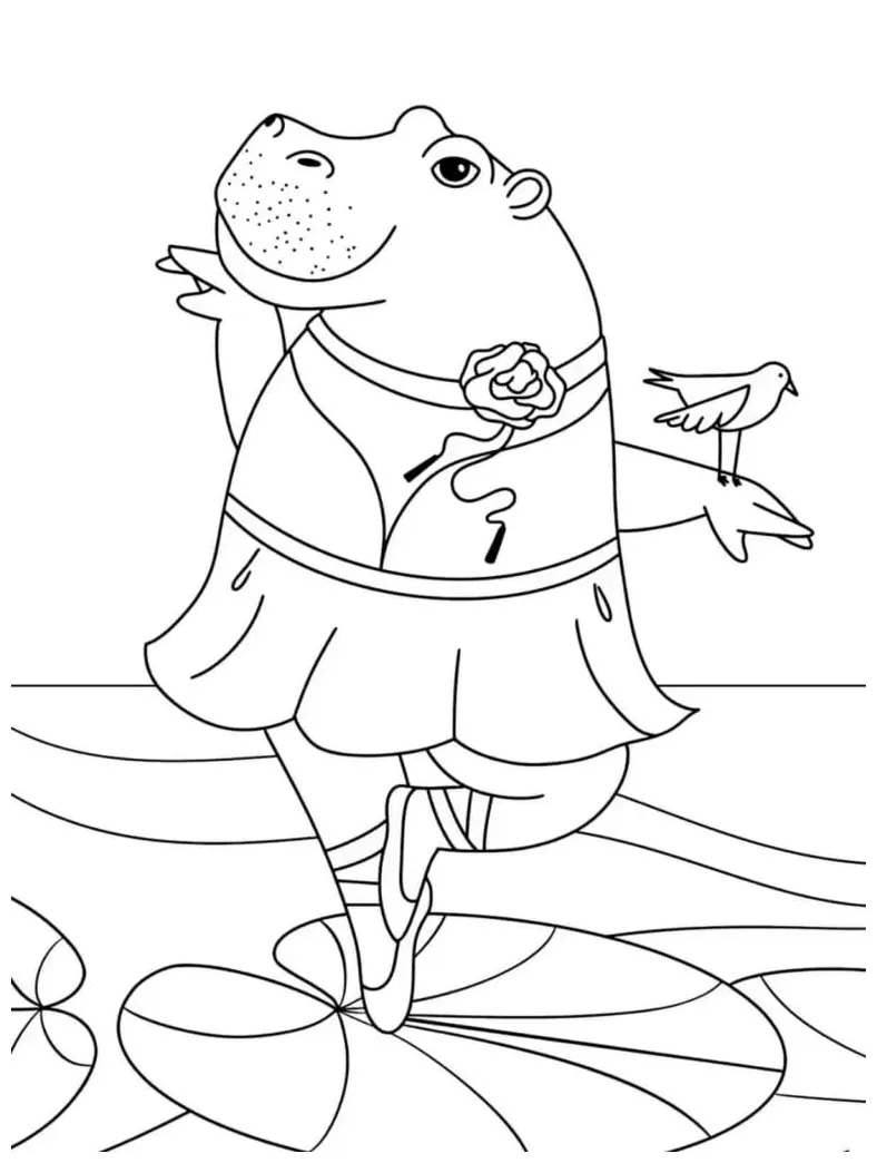 27+ free pdf hippo coloring pages 🦛🎨 coloringpagesforkids