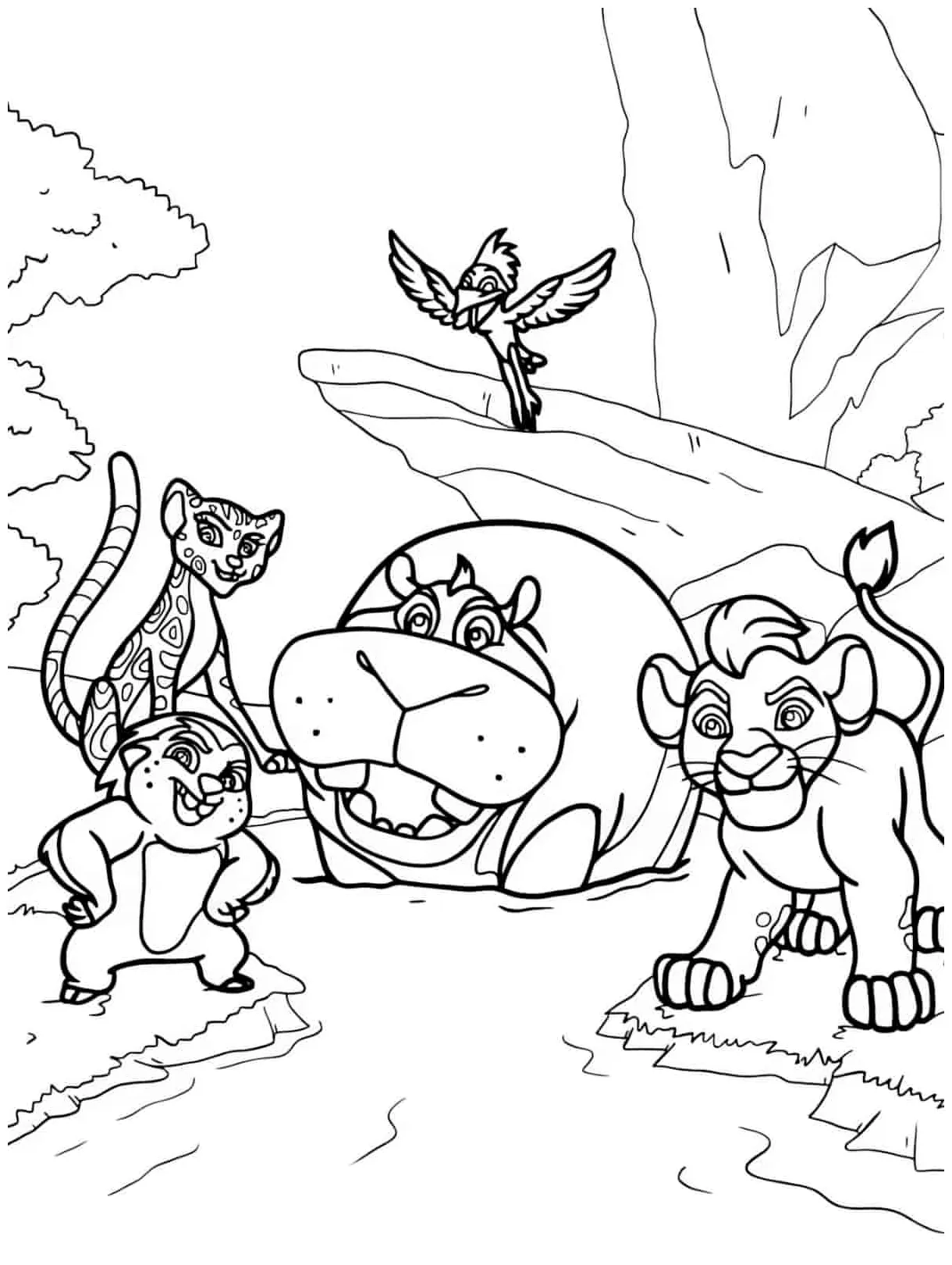 27+ free pdf hippo coloring pages 🦛🎨 coloringpagesforkids