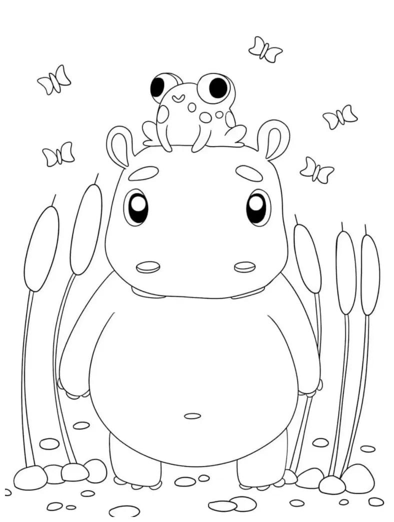 27+ free pdf hippo coloring pages 🦛🎨 coloringpagesforkids