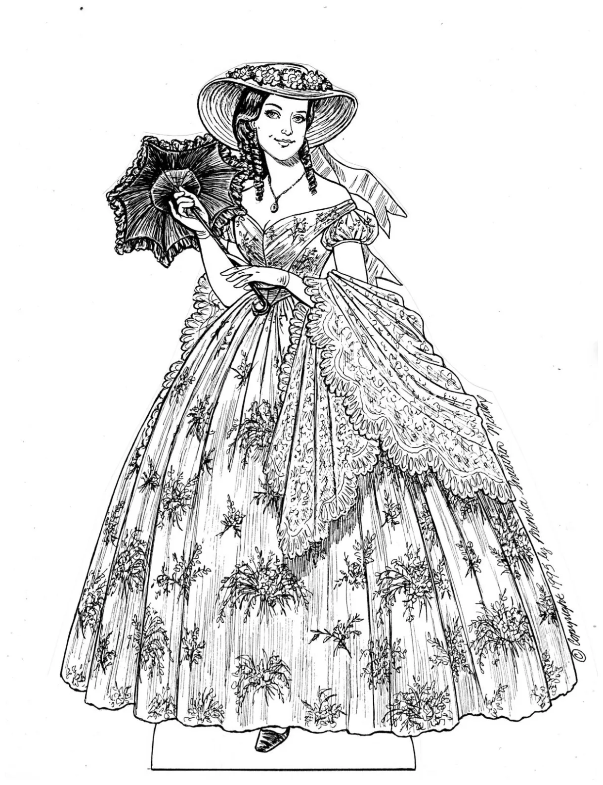 Historical dress sketches artofit