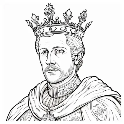 King coloring pages free printable pages for kids printable coloring page