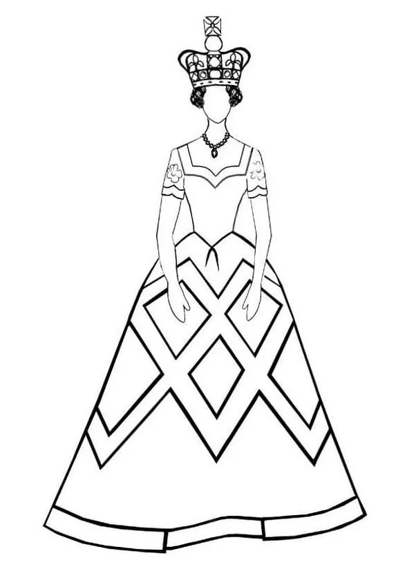 Queen Coloring Pages - Free Printable Coloring Pages for Kids