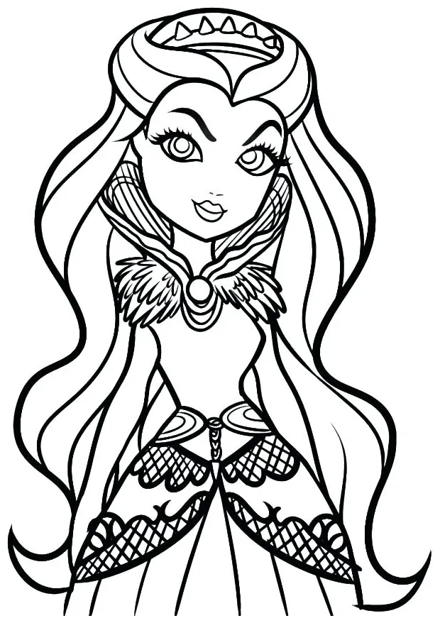 Queen Coloring Pages at GetColorings.com | Free printable colorings