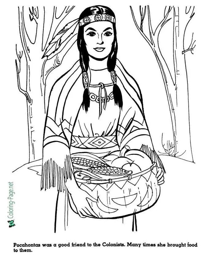 American history for kids coloring pages