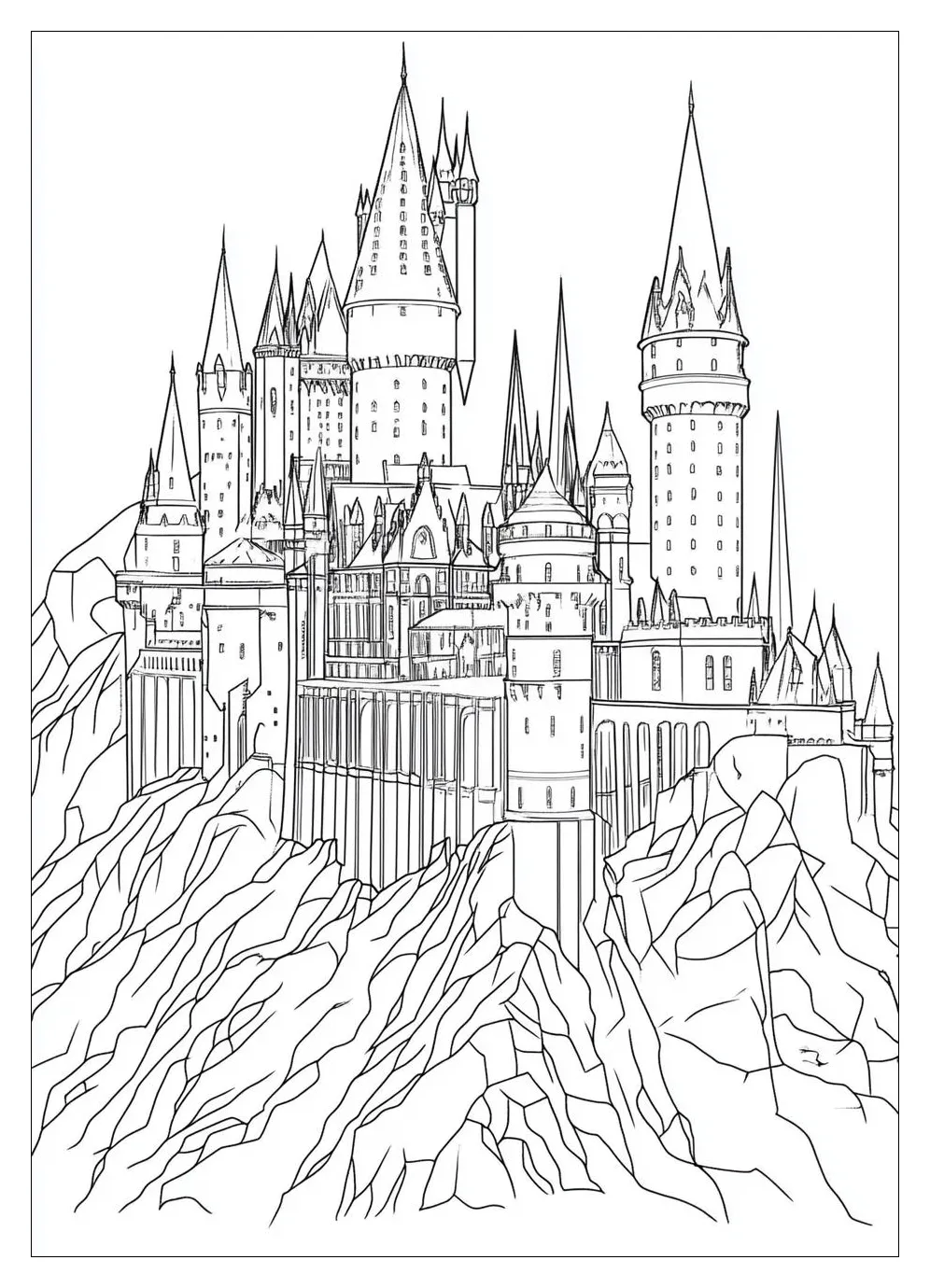 S color your own magical world crayonaz