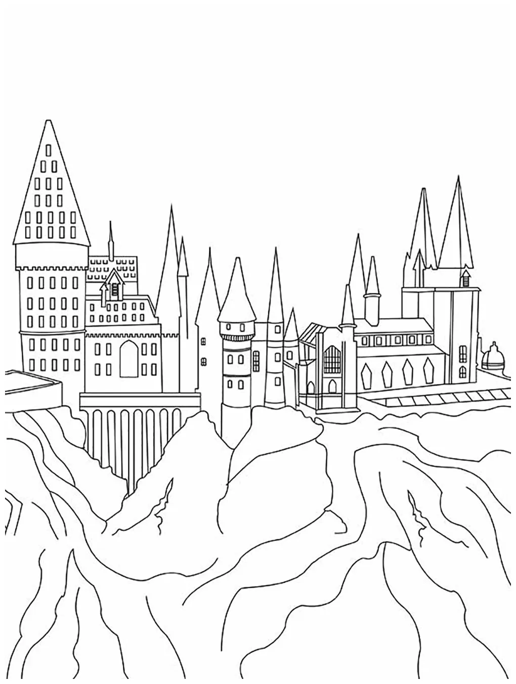 S printable coloring page