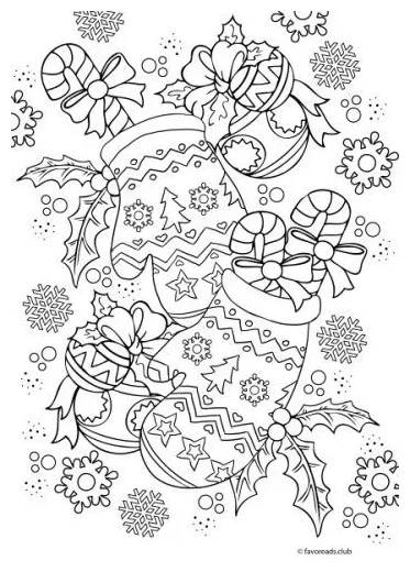 Holiday coloring book adultcoloringbookz