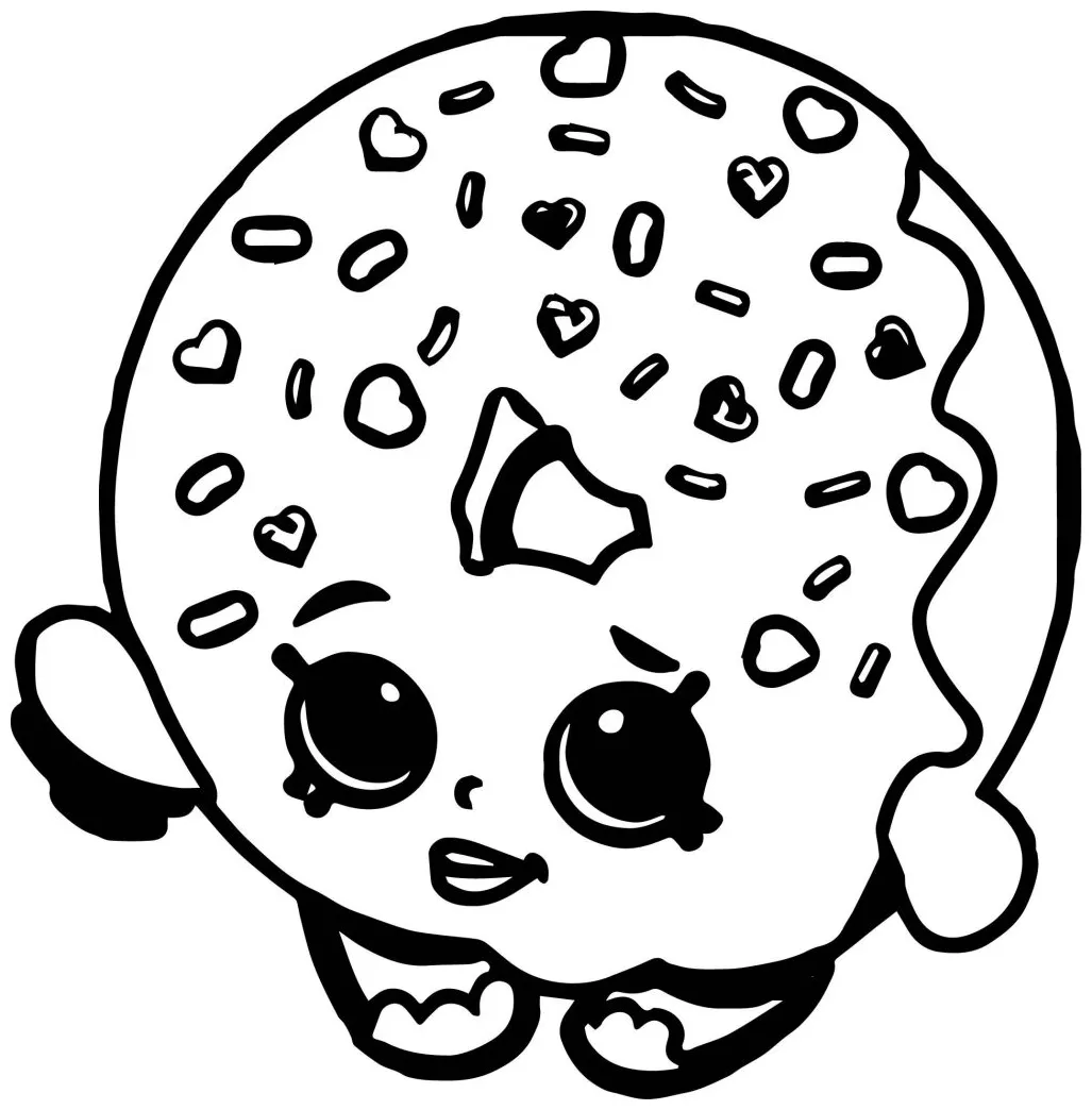 Donut Coloring Pages - Best Coloring Pages For Kids