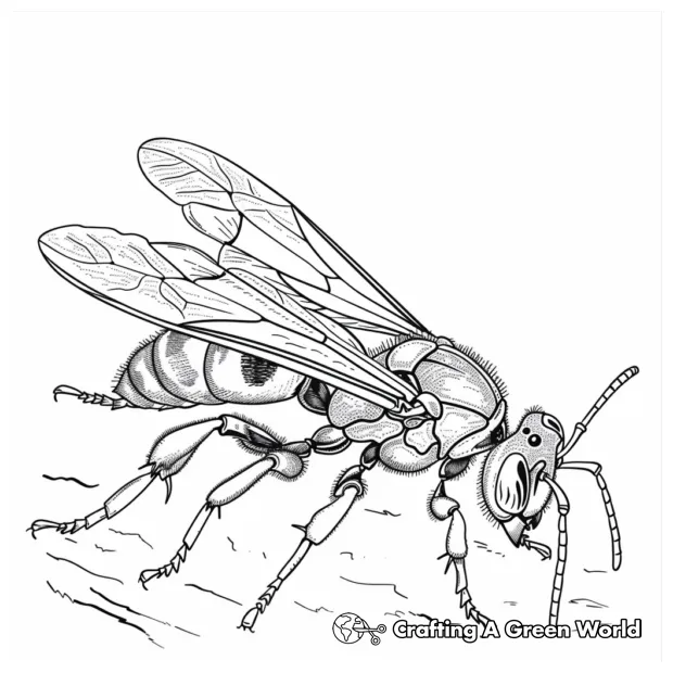 Hornet Coloring Pages - Free & Printable!