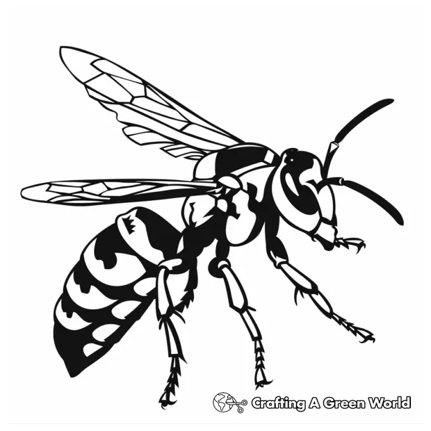 Hornet Coloring Pages - Free & Printable!