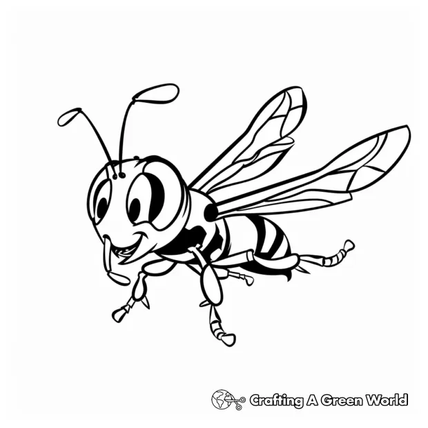 Hornet Coloring Pages - Free & Printable!