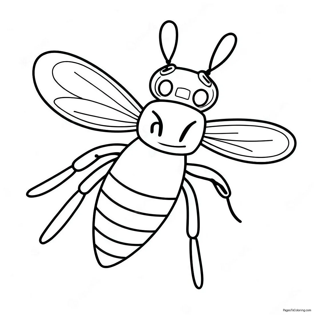 Hornet Coloring Page (43932-35229)