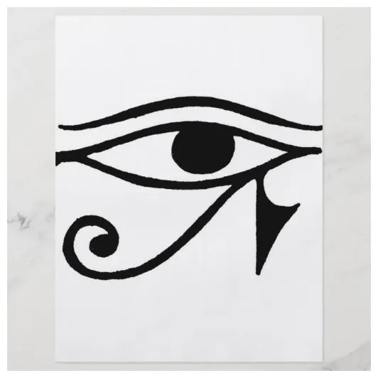 Eye of horus coloring page coloring pages