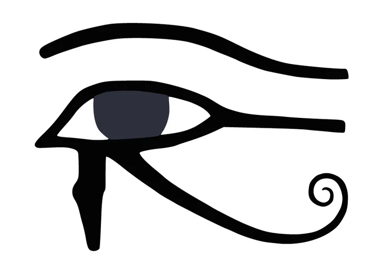 Coloring Page Eye of Horus - free printable coloring pages - Img 12453