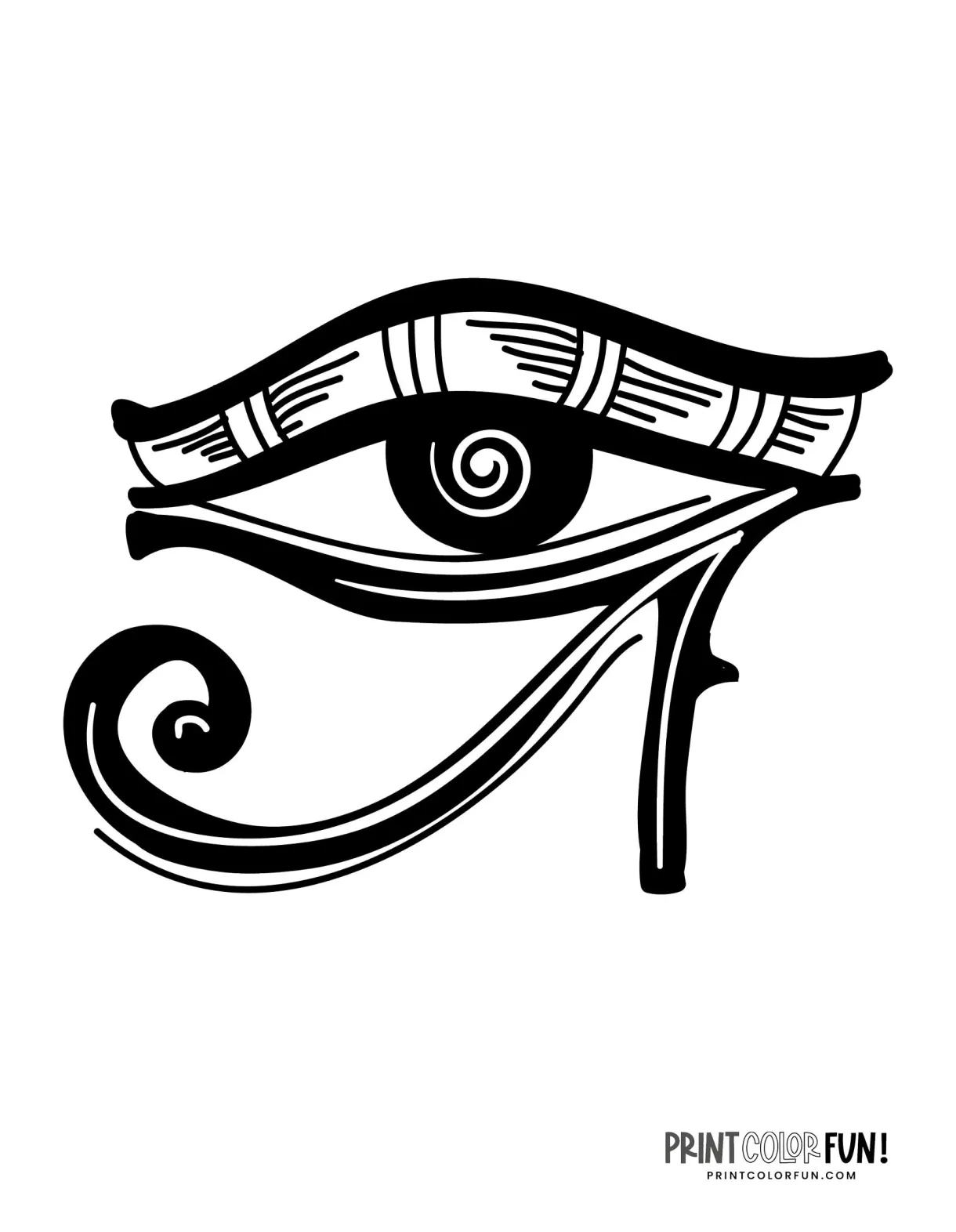 Horus coloring page coloring pages