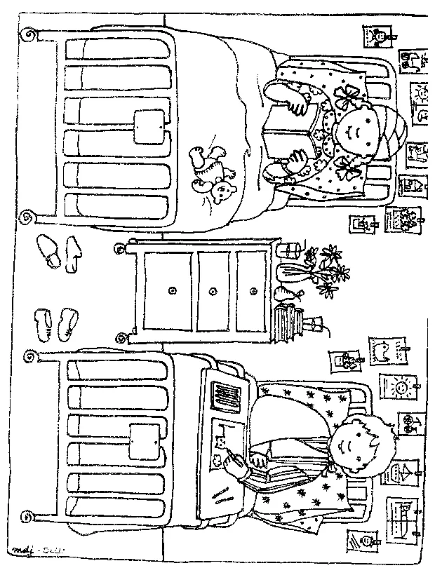 Kids-n-fun coloring page hospital hospital