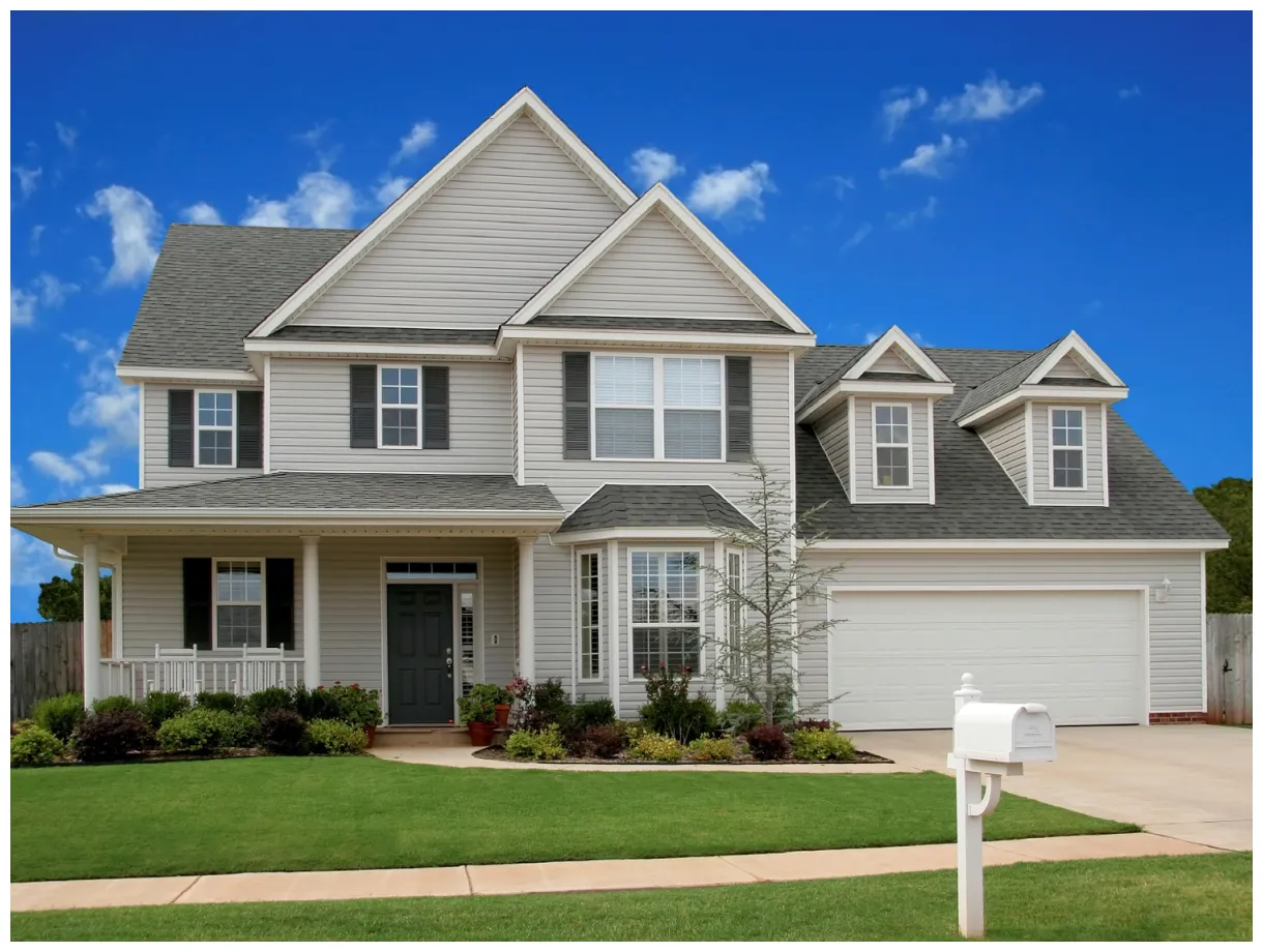 "this is a house. it has solid foundations, running water, electricity