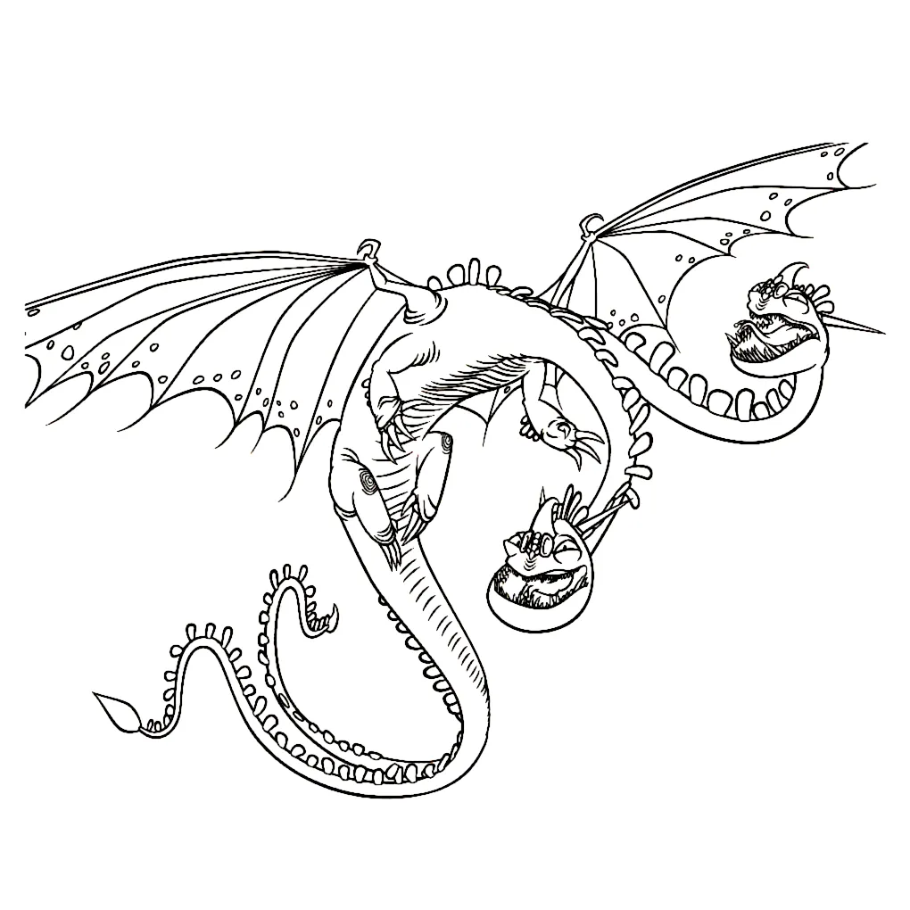How to train your dragon coloring pages & books 100% free and printable!