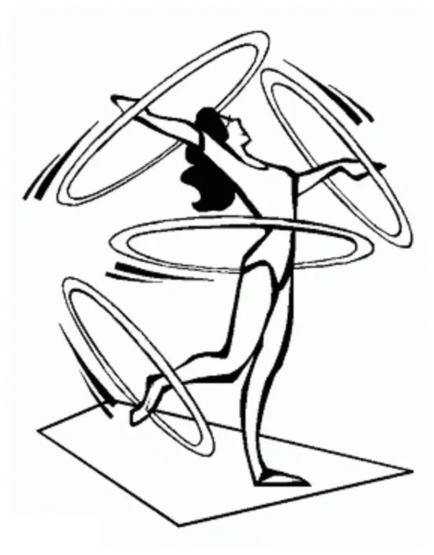 Hula Hoop Coloring Page at GetColorings.com | Free printable colorings