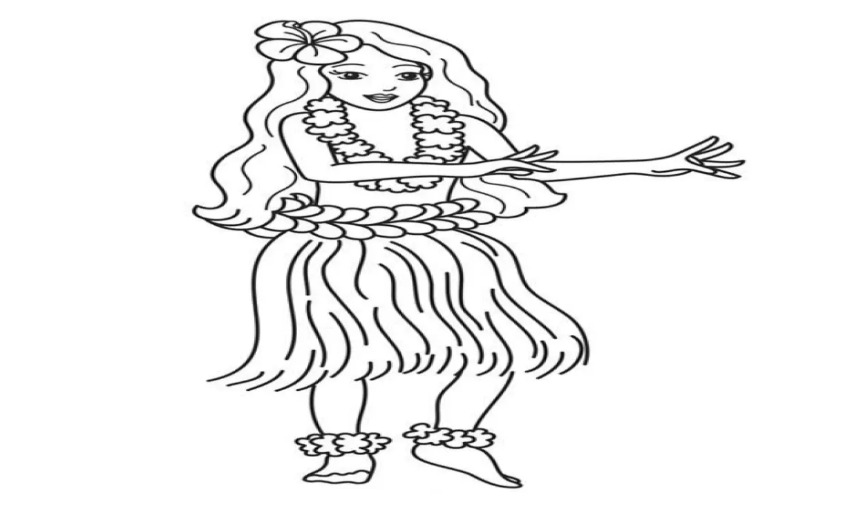 Hula Hoop Coloring Page at GetColorings.com | Free printable colorings