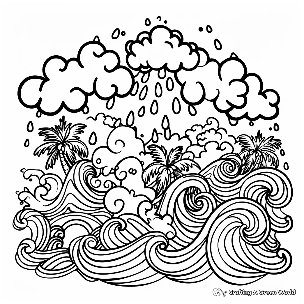 Hurricane Coloring Pages [2025]