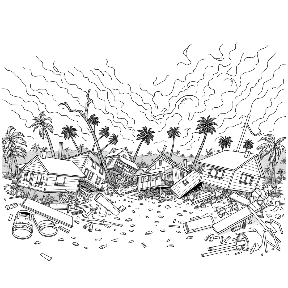 Best Hurricane Coloring Pages (Free Printable PDF)