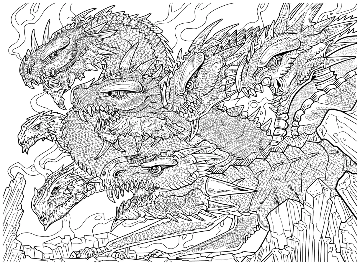 20+ Hydra Coloring Pages - Free Printable PDF & Online Coloring
