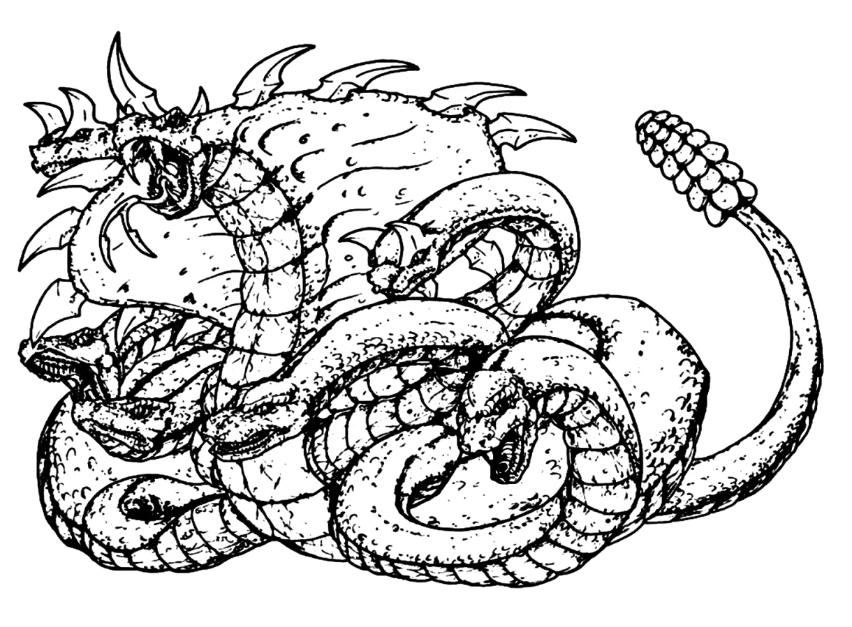 20+ Hydra Coloring Pages - Free Printable PDF & Online Coloring