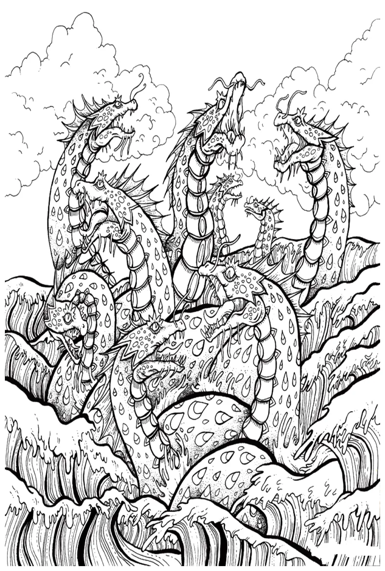 20+ Hydra Coloring Pages - Free Printable PDF & Online Coloring