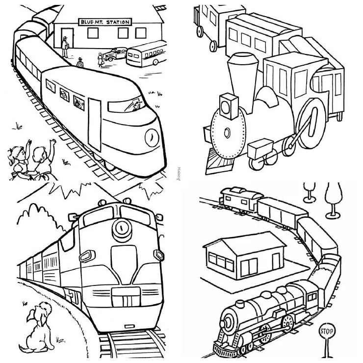 25 free train coloring pages for kids and adults blitsy