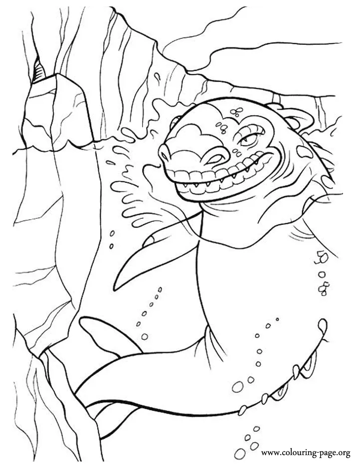 Collection of Ice Age Coloring Pages - Free Printable