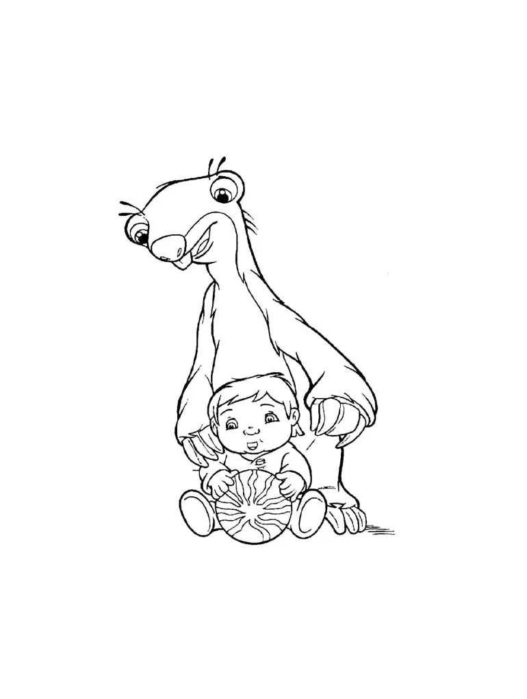 Ice Age coloring pages