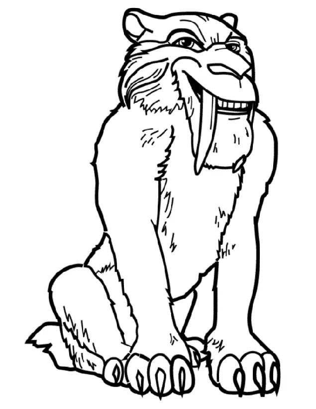 Ice Age Coloring Pages (1) Coloring Kids - Coloring Kids