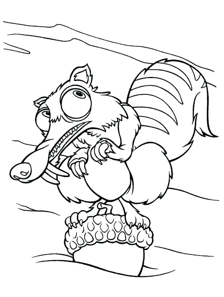 Ice Age Coloring Pages at GetColorings.com | Free printable colorings