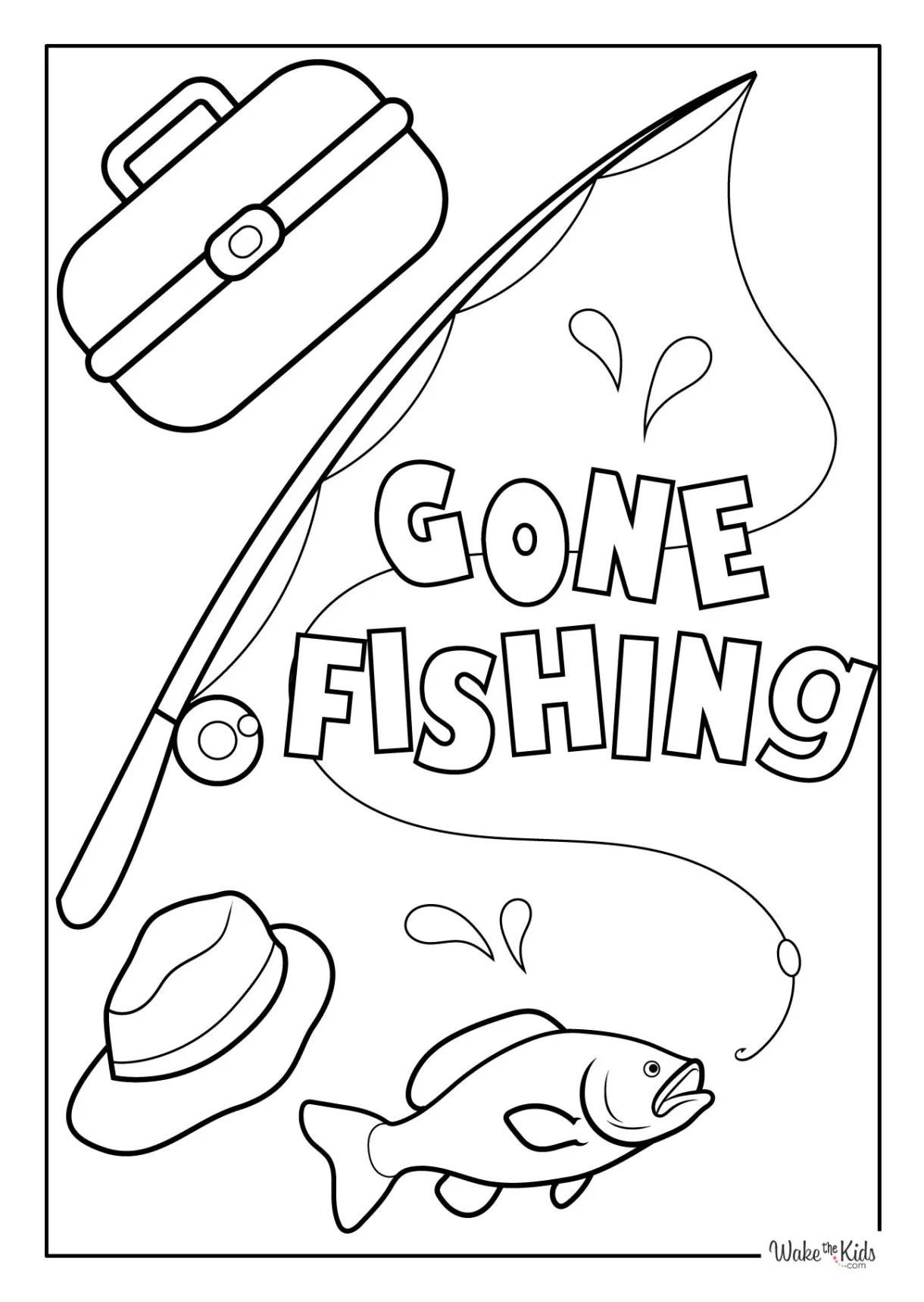 Fishing coloring pages free printable pdfs wakethekids