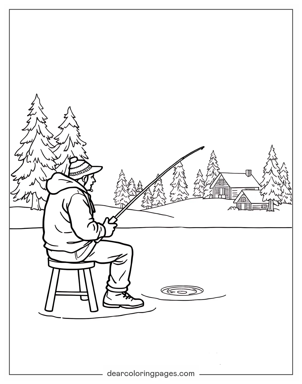 Fishing Coloring Pages - 13 Free Printable Coloring Pages